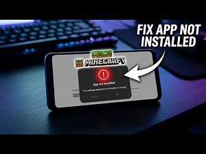 How to Fix App Not Installed Error in Minecraft