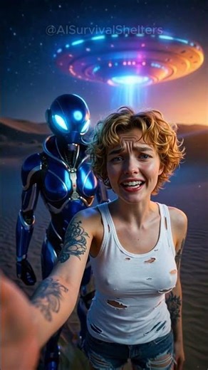 Time Travel Vlog: I Met an Alien! 👽🚀 #survival #timetravel #alien #ufoキャッチャー #shorts