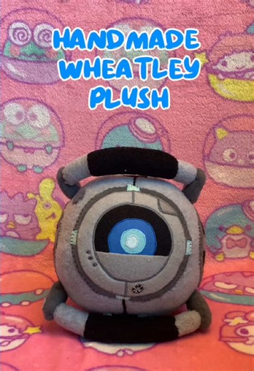 Custom Wheatley Plushie from Portal 2