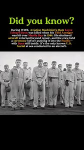 The Only Burial at Sea in an Aircraft The Tragic WWII Story of Loyce Edward Deen | Forgotten Empires