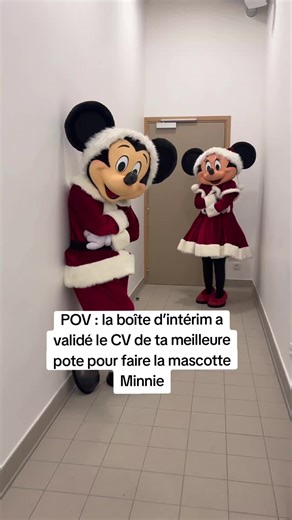 Mickey et Minnie en Mode Noël pour vos Événements