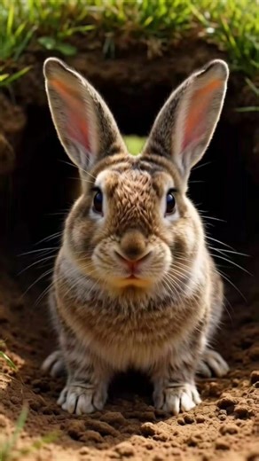 Rabbit POV: Inside a Massive Underground Tunnel System