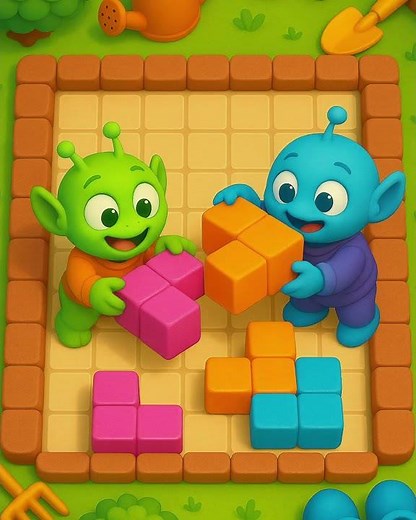 Block Puzzle - Relaxing Yet Addictive Gameplay #shorts