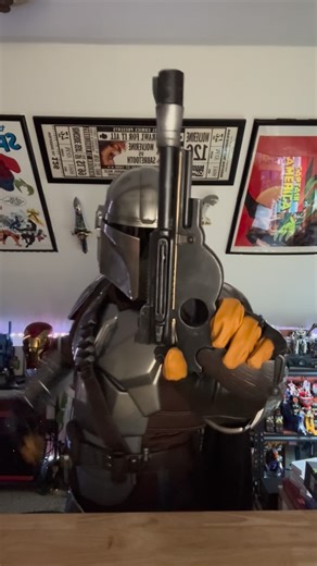 Tad Franks on Instagram: "The Mandalorians IB-94 Premium Edition Blaster @blasters4masters_official Affiliate link in bio They make a variety of gaming and movie props from your favorite franchises! Check them out! Armor from @cybercraft #3dprintedmodels #3dprint #starwars #starwarsnerd #starwarsfan #starwarsblaster #mandalorian #videogame #videogames #props #gameprops #blaster"