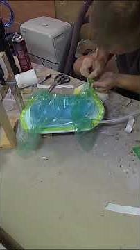 Building a fiberglass Dorade box out of a mold.