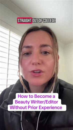 Here’s the new blueprint to become a beauty writer #beauty #writer #copywriter #beautyeditor #beautymarket