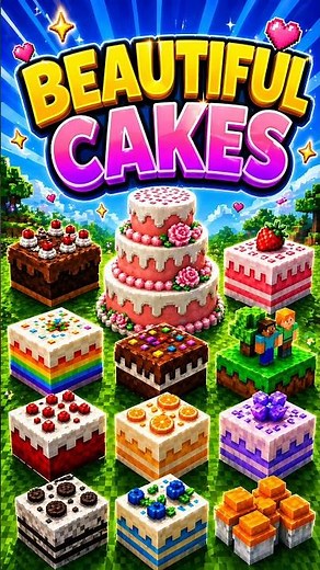 minecraft cake decorating🎂 🍰