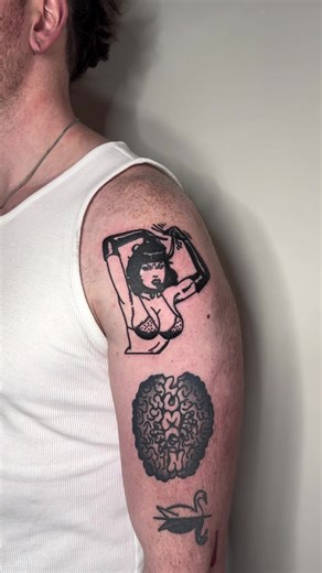 Unique Pin-Up Tattoos by UK Tattoo Artist