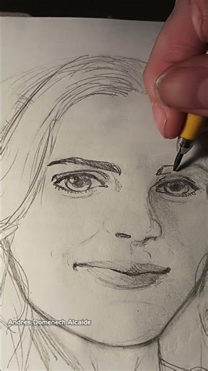 Sketching a 1920s Woman Portrait 🎩✨ (Art Process Timelapse)
