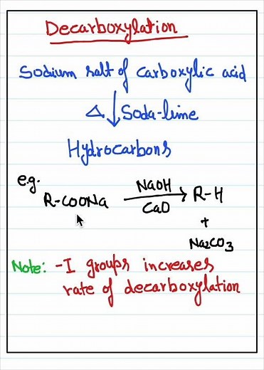 Decarboxylation Reaction Explained | Organic Chemistry Class 12 | NEET & JEE