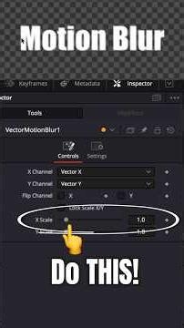 Add MOTION BLUR to Your Project - DaVinci Resolve