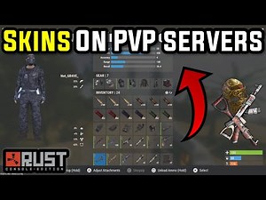 How to use Skins on PVP Aim training Servers - Rust Console Edition