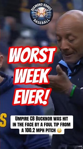 CB Bucknor's week could not get any worse... or could it? #mlb #baseball #highlights #shorts
