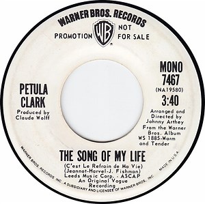 Petula Clark - The Song Of My Life (C'est Le Refrain De Ma Vie) / Couldn't Sleep
