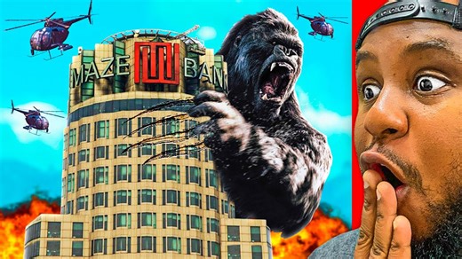 Playing as King Kong in GTA 5 Roblox tie-in
