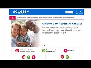 GETTING HELP WITH YOUR ACCESS ARKANSAS ACCOUNT