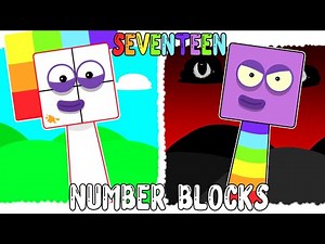 MY SPRUNKI OC : SEVENTEEN (From NumberBlocks)