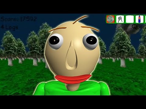 A NEW CAMPING TRIP! | Baldi's Basics Kickstarter Exclusive Demo [Full Demo Walkthrough]