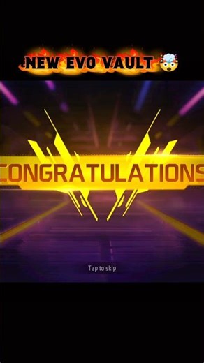 Free Fire new Evo gun skin 😱 one spin only 🔥 | new event free fire today #viral #shorts