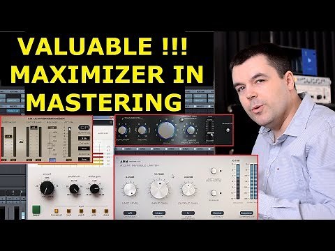 Mastering - How Maximizer Works (Very Valuable Masterclass with Many Plugins)