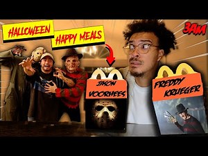 DO NOT ORDER JASON VOORHEES AND FREDDY KRUEGER HAPPY MEALS ON HALLOWEEN!! (THEY TOOK JESTER)