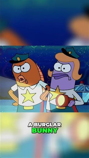 Spongebob's Criminal Antics: Why Do They Break the Law? #shorts