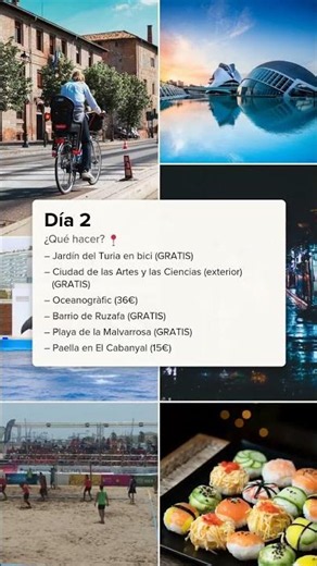 Valencia en 2 días viajando sola y barato