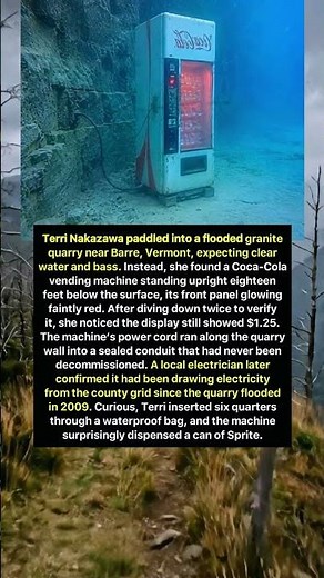 The Vending Machine Beneath the Quarry