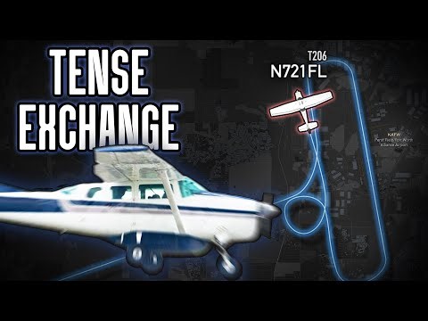Frustrated Pilot Clashes With Tower Over Landing Instructions. Tension Builds. Real ATC Audio