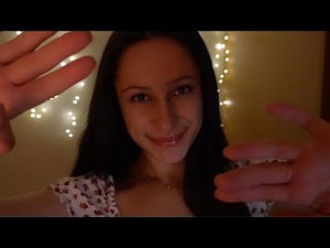 ASMR - can I touch your face? tingly hand movements, personal attention #wlw