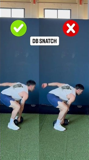Cómo NO hacer un dumbbell snatch (errores que todos cometemos) #crossfit #fitness