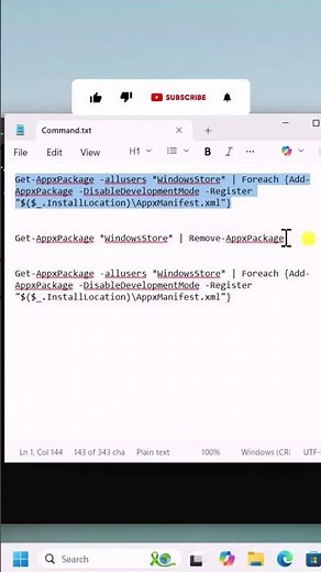 How To Reinstall Microsoft Store ( Quick Step )