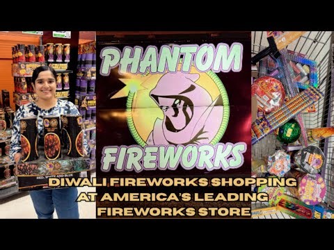 Our Big Diwali Fireworks Haul | Phantom Fireworks, Atlanta