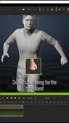 iClone Tips: Hand Gestures | Mocap Animation Training | iClone 8 #shorts