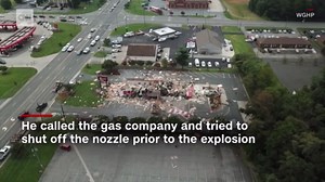 Moment KFC restaurant explodes caught on camera