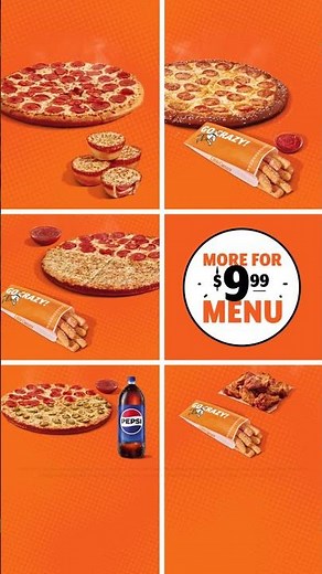 More for $9.99 Menu!