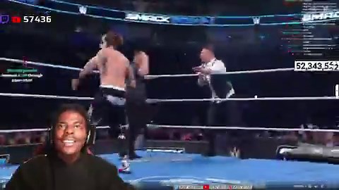 iShowSpeed reacts to Danhausen’s in-ring debut on #SmackDown:“Oh hell nah bro. Bro Danhausen always cursing somebody. Hell nah. Always cursing some damn body.”