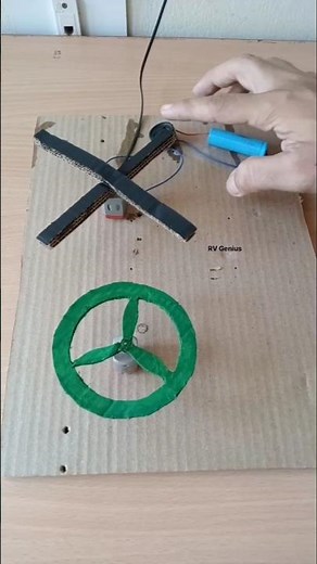 DC Motor . Running a Drone Motor with a 4- wing propeller using DC Motor.