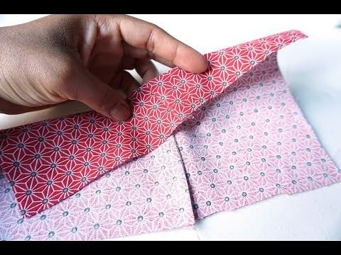 How to sew a French seam?