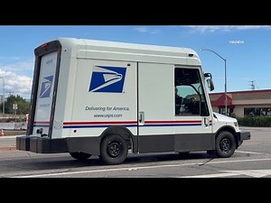 New USPS Oshkosh Truck Makes Rare Appearance on Local Streets in Castaic