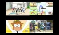 Mix of 4 videos from youtube : Regular Show Sparta Remixes Quadparison