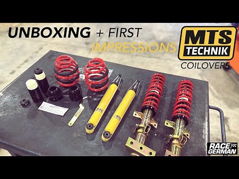 MTS Technik Coilover Unboxing + First Impressions