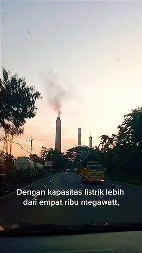 PLTU PAITON di Jalan Tol Trans Jawa Probolinggo Banyuwangi