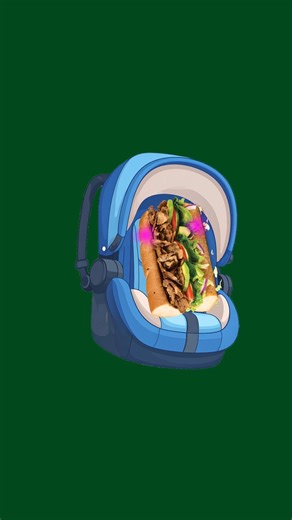 Shhhh! This sub is resting after a long day of being protein packed. #subway #subwayorder #kawaii | Subway