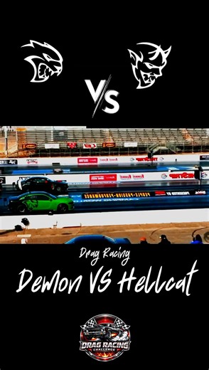 1020HP Dodge Demon VS 717HP Hellcat: INSANE 2026 Quarter Mile Drag Race! 🏎️💨