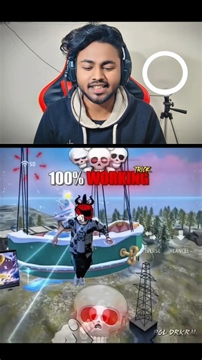 Flying tutorial 💀 #freefire