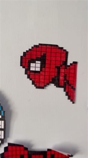 Spider man pixel art panirlama🕸️#trending #viral #10millionviews #shortsfeed
