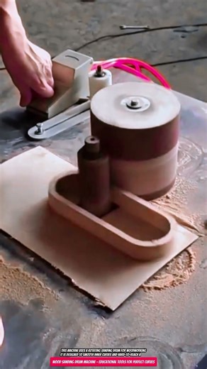 Wood Sanding Drum Machine – Educational Tools for Perfect Curves
