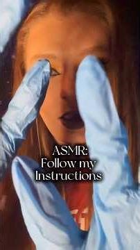 Follow My Instructions ASMR 🫶 Relaxing & Tingly Brain Triggers!