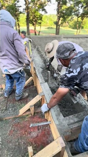 Concrete Pool Wall Installation | Custom Gunite Pool Build